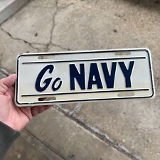 go plate license topper navy for sale  Halethorpe