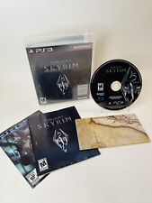 Elder Scrolls V Skyrim Playstation 3 PS3-completo con manual + Mapa ¡CASI NUEVO!¡! segunda mano  Embacar hacia Argentina