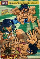 E.HONDA Street Fighter II Arcade capcom Card JAPÃO GAME CARDDASS Nº100 Vintage comprar usado  Enviando para Brazil