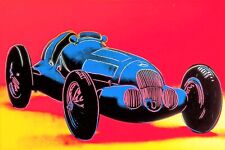 Andy Warhol DESLUMBRANTE Mercedez Benz W125 Litografia POP Arte #Presente Único Amante de Carro, usado comprar usado  Enviando para Brazil