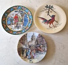 3vintage decorative plates for sale  COLWYN BAY