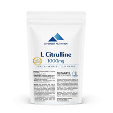 CITRULINA MALATO 1000mg comprimidos, ÓTIMA BOMBA MUSCULAR, REGENERAÇÃO RÁPIDA comprar usado  Enviando para Brazil