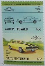 Selos de carro Chevrolet Camaro 1968 (Líderes do Mundo / Auto 100) comprar usado  Enviando para Brazil