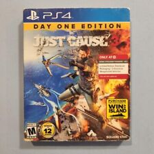Just Cause 3 Day One Edition PS4 Steel Book Target Exclusive, used for sale  Shipping to South Africa