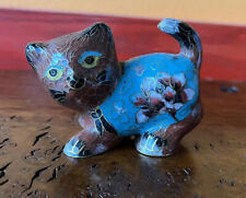 Vintage cloisonné kitty for sale  Broadview Heights