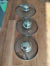 Set glass saucepan for sale  CARDIFF