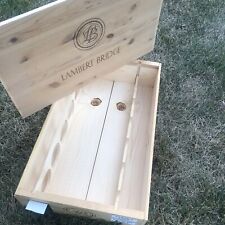 Wooden wine box for sale  Ellicott City