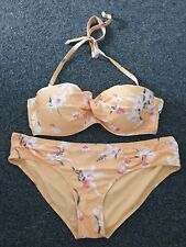 Yellow floral beachwear for sale  CHESTERFIELD