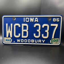 Iowa license plate for sale  Dallas