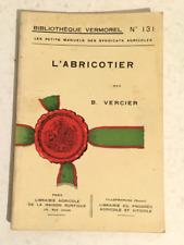 Abricotier vercier bibliothèq d'occasion  Bourges