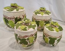 set 4 ceramic canisters for sale  Deer Lodge