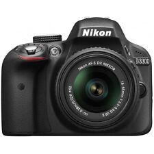 USADOS Nikon D3300LKBK Cámara réflex digital D3300 18-55 VR II Kit de lentes Negro segunda mano  Embacar hacia Argentina