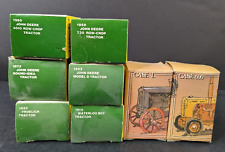 8x Tratores de Brinquedo Miniatura, John Deere, Estojo IH Vintage, Oito comprar usado  Enviando para Brazil