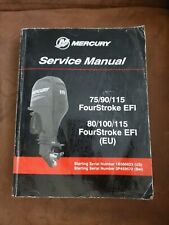 MERCURY 90-8M0085380 75/90/115 FOURSTROKE EFI SERVICE MANUAL for sale  Shipping to South Africa