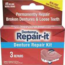 Usado, Kit de reparo dentemp - Repair-It Advanced Formula kit de reparo dental - Dentadura  comprar usado  Enviando para Brazil