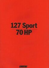 Fiat 127 Sport 70 KM 1979 Francuska broszura W idealnym stanie 2.0368 12/79 na sprzedaż  Wysyłka do Poland