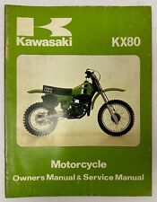kawasaki kx service manual 80 for sale  Saint Albans