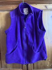 Ladies purple gilet for sale  SKEGNESS