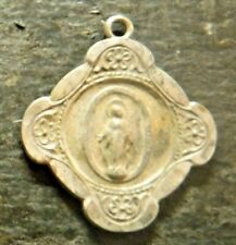 Antique Catholic Miraculous Medal, Sterling Silver #5 for sale  Caledonia