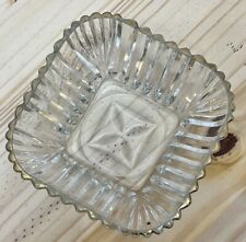 Vintage square clear for sale  Pikeville