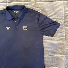 Camisa polo Houston aberta golfe levelwear azul manga curta masculina grande G, usado comprar usado  Enviando para Brazil