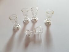 Używany, LEGO 5 x 2343 Calice Transparent Clair ( Igb ) Verre Ustensile na sprzedaż  Wysyłka do Poland