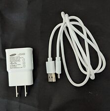 Cargador de pared Samsung OEM EP-TA10JWE con cables de carga de sincronización de datos micro USB de 3,3 pies segunda mano  Embacar hacia Argentina