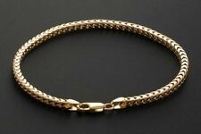 9ct Gold Franco Bracelet - 7.5 inch - UK Hallmarked for sale  Shipping to South Africa