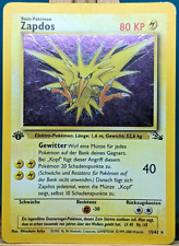 Pokemon fossil zapdos gebraucht kaufen  Überherrn