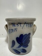 Helen Berg Salmon Falls Pottery Dover NH Test Piece RARE, used for sale  Shipping to South Africa