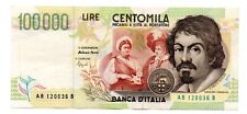 Italia banconota 100.000 usato  Vittorio Veneto