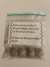 Ww1 shrapnel balls for sale  UK