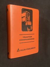Allis Chalmers Tractor Comparisons Red Binder Log Book Price Work Sheets Compton, used for sale  East Dubuque