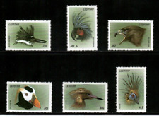 Lesoto 1999 - Flora y Fauna de Aves - Juego de 6 Estampillas - Scott #1177-82 - Estampillada sin montar o nunca montada segunda mano  Embacar hacia Argentina