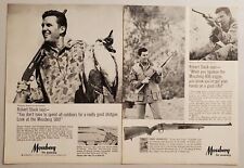 1967 Print Ad Mossberg 500 Shotguns & 800 Rifles Actor Robert Stack for sale  Shipping to South Africa