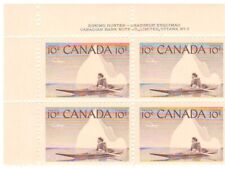 Canadá #351 Pl. No. 4, bloco de canto UL, caçador de esquimó e caiaque 10¢, XF/S MNH! comprar usado  Enviando para Brazil