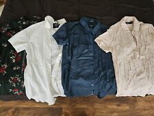 Camisas casuais Hollister manga curta abotoadas tamanho pequeno Abercrombie e Fitch comprar usado  Enviando para Brazil
