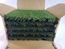 Telhas de grama artificial XLX TURF deck de relva intertravado pacote com 9 12"x12" comprar usado  Enviando para Brazil