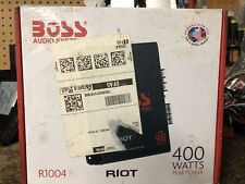 Boss Riot R1004 4 canais 400 watt Max Amplificador (novo) comprar usado  Enviando para Brazil