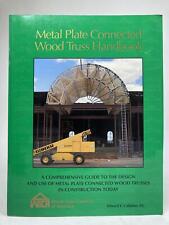 William Edward callagan/Placa De Metal Madeira conectado Truss Manual 1993 comprar usado  Enviando para Brazil