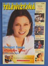 BRIDGET FONDA 2000 Poland  PANORAMA TELEWIZYJNA, Madonna na sprzedaż  PL