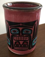 Używany, Ręcznie robiona ceramika Juneau, Alaska Kubek do kawy / herbaty Podpisane garnki Pons  na sprzedaż  Wysyłka do Poland