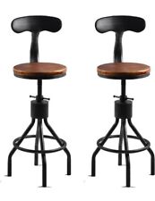 bar adjustable wooden stool for sale  Calabasas