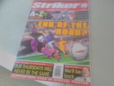 Striker football magazine for sale  GLASGOW