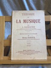 Danhauser théorie musique d'occasion  Rennes