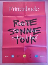 Tourposter plakat frittenbude gebraucht kaufen  Wieseck