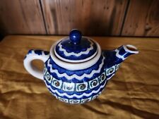 Polish pottery teapot for sale  Sayre