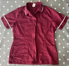 nurse tunic burgundy for sale  WALSALL