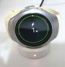 Reloj Samsung Gear S2 redondo tono plateado para hombre y mujer ¡funciona muy bien! segunda mano  Embacar hacia Mexico