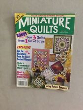 Miniature quilts magazine for sale  Fort Lauderdale